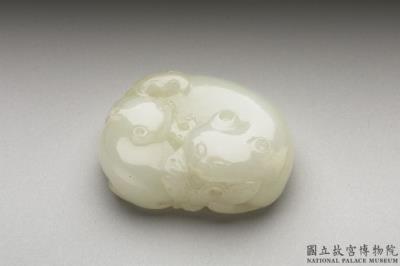 图片[2]-Jade paired cats, Qing dynasty (1644-1911)-China Archive